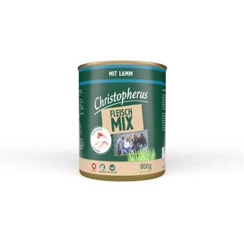 ARDEBO.de Christopherus Dose Fleischmix mit Lamm 800g