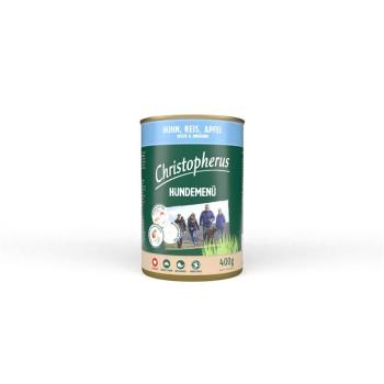 ARDEBO.de Christopherus Dose Menue Junior mit Huhn, Reis, Apfel 400g
