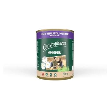 ARDEBO.de Christopherus Dose Menue Adult mit Fasan, Amaranth, Pastinake 800g