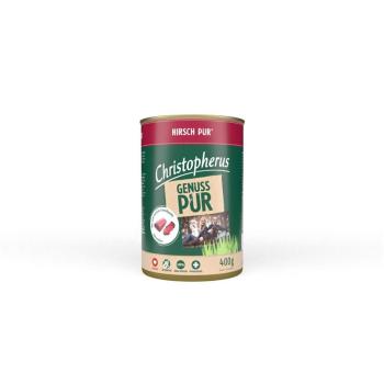 ARDEBO.de Christopherus Dose Pur Hirsch 400g