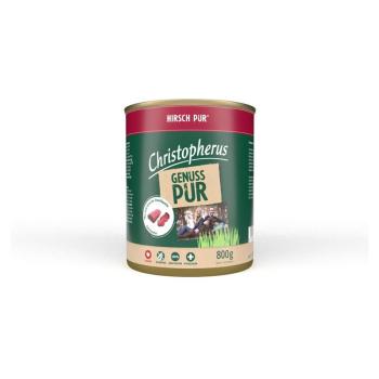ARDEBO.de Christopherus Dose Pur Hirsch 800g