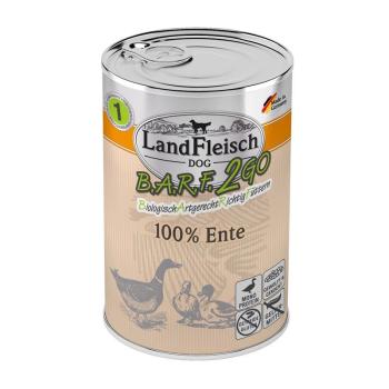 ARDEBO.de LandFleisch B.A.R.F.2GO 100% von der Ente 400g
