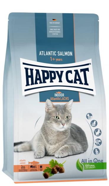 ARDEBO.de Happy Cat Indoor Adult Atlantik Lachs 4kg