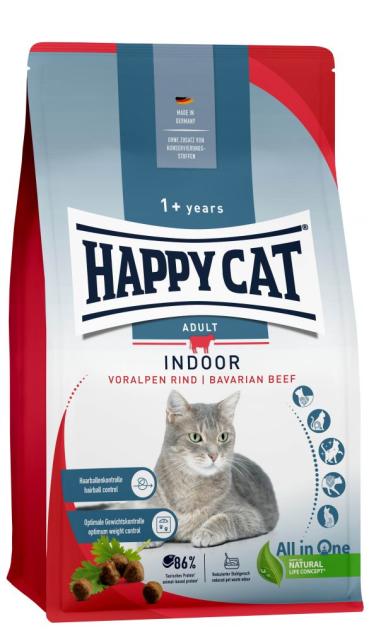 ARDEBO.de Happy Cat Indoor Adult Voralpen Rind 1,3kg