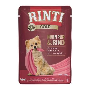 ARDEBO.de Rinti Gold Frischbeutel Huhn Pur & Rind 100 g