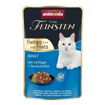 ARDEBO.de Animonda Cat vom Feinsten Adult Geflügel & Seelachsfilet 85g