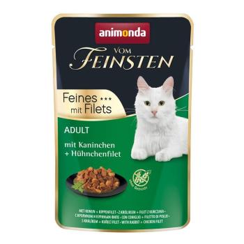 ARDEBO.de Animonda Cat vom Feinsten Adult Kaninchen & Hühnchenfilet 85g