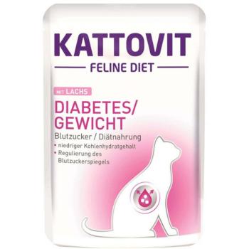 ARDEBO.de Kattovit PB Feline Diet Diabetes Lachs 85g