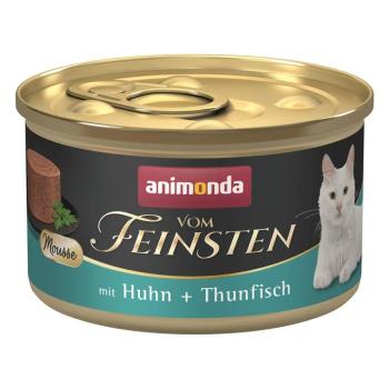 ARDEBO.de Animonda Cat vom Feinsten Adult Mousse Huhn & Thunfisch 85g