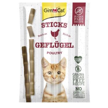 ARDEBO.de GimCat Sticks mit Geflügel & Leber getreidefrei 4 St.
