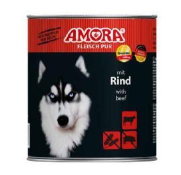 ARDEBO.de AMORA Dog Fleisch Pur Rind 800g