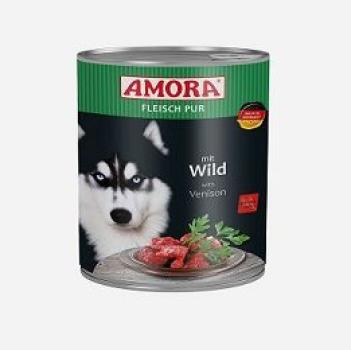 ARDEBO.de AMORA Dog Fleisch Pur Wild 800g