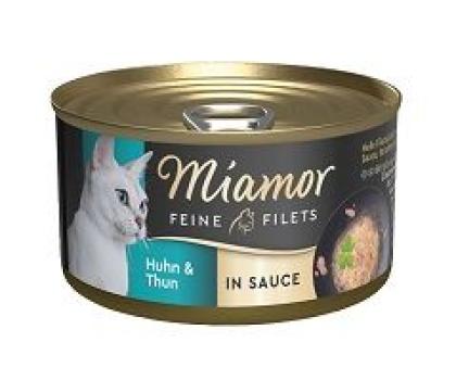 ARDEBO.de Miamor Dose Feine Filets Huhn & Thunfisch in Sauce 85g