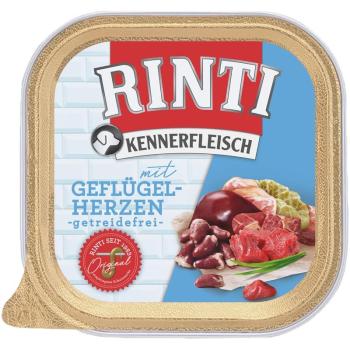 ARDEBO.de Rinti Kennerfleisch Schale Geflügelherzen 300 g