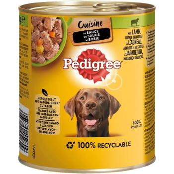 ARDEBO.de Pedigree Dose Cuisine in Sauce Lamm, Nudeln & Karotten 800g