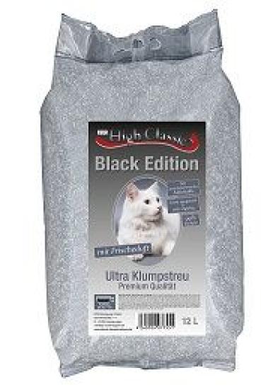 ARDEBO.de Classic Cat Katzenstreu High Black Edition 12 Liter