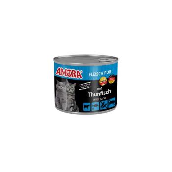ARDEBO.de AMORA Cat Fleisch Pur mit Thunfisch 200g