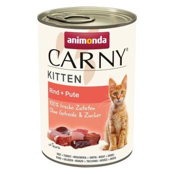 ARDEBO.de Animonda Cat Carny Kitten Rind & Pute 400g
