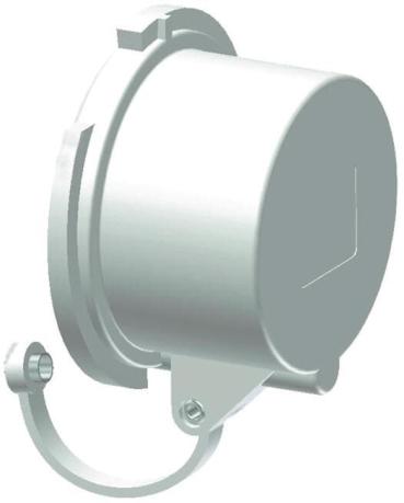 ARDEBO.de Bals  Verschlusshaube für CEE-Steckdosen, 125A, 3p, 4p, 5p IP67 ( ) (834)