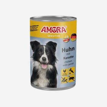 ARDEBO.de AMORA Dog Sensitive Huhn & Karotte 400g