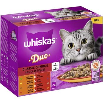 ARDEBO.de Whiskas Portionsbeutel Duo Multipack Classic Combos in Gelee 12 x 85g