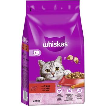 ARDEBO.de Whiskas Trocken Beutel Adult 1+ mit Rind 3,8kg