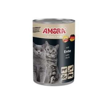 ARDEBO.de AMORA Cat Fleisch Pur mit Ente 400g