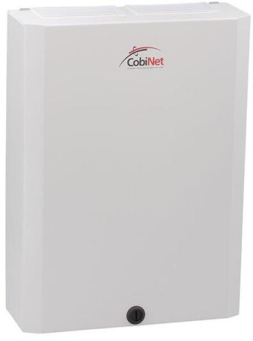 CobiNet 112699 VKA6/ Verteilergehäuse Aufputz mit Montagewanne, 333x453x115mm, IP42, Stahl, verkehrsweiß (112699)
