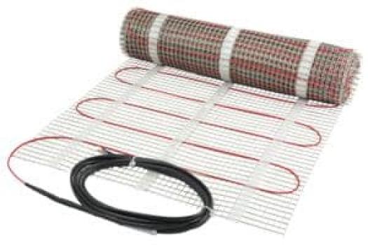 ARDEBO.de Devi DEVImat 150 Dünnbettheizmatte DTIF, 150W/qm, 6,0qm, 0,5x12,0m, selbstklebend (140F0453)