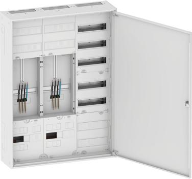 Eaton ZSD-ZZV-1100/APZ Zähler-Komplettschrank, vorverdrahtet, für 3-Punktbefestigung, bestehend aus 2x Zählerfeld / 1x Verteilerfeld inkl. APZ (191010)