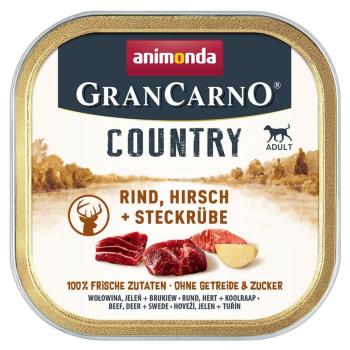 ARDEBO.de Animonda Dog GranCarno Country Adult Rind, Hirsch & Steckrübe 150g