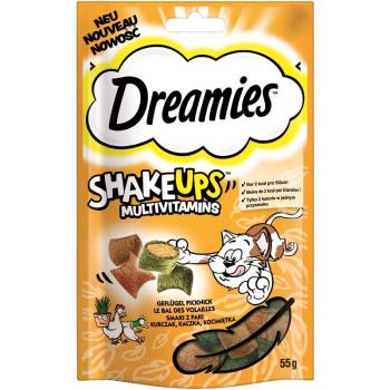 ARDEBO.de Dreamies Cat Snack ShakeUps Multivitamin Geflügel 55g