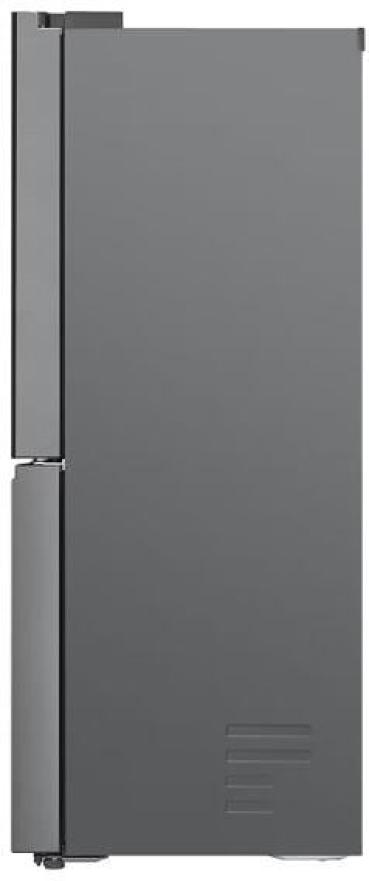 LG GMG761MBAE Stand Side-by-Side Kombination Multidoor, 83,5 cm breit, 508 L, InstaView, Wassertank, Eis-, Crushed Ice- und Wasserspender, WLAN, Metal Sorbet