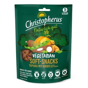 ARDEBO.de Christopherus Snack Vegetarian Soft Tapioka & Kürbis 125g