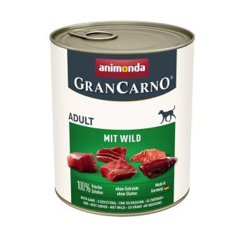 ARDEBO.de Animonda Dog GranCarno Adult mit Wild 800g