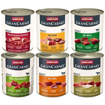 ARDEBO.de Animonda Dog GranCarno Kräftige Variation II 6x800g