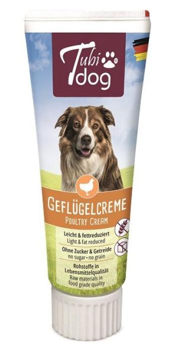 ARDEBO.de Tubi Dog Delikatess - Geflügelcreme 75g