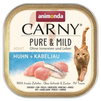 ARDEBO.de Animonda Cat Carny Adult Pure & Mild Huhn & Kabeljau 100g