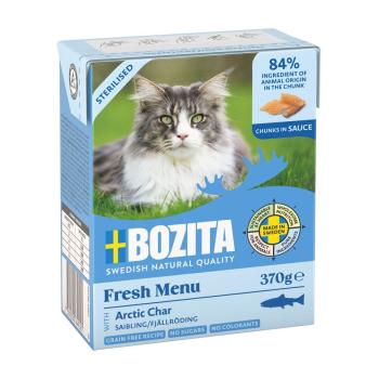 ARDEBO.de Bozita Sterilised Häppchen in Sauce mit Saibling 370 g