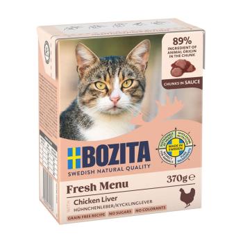 ARDEBO.de Bozita Häppchen in Sauce mit Hühnchenleber 370 g