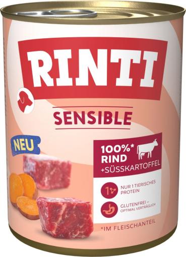 ARDEBO.de Rinti Dose Sensible Rind & Süßkartoffel 800g