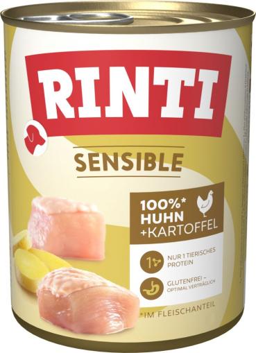 ARDEBO.de Rinti Dose Sensible Huhn & Kartoffel 800g