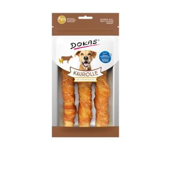 ARDEBO.de Dokas Dog Kaurolle Hühnerbrust Medium 150 g