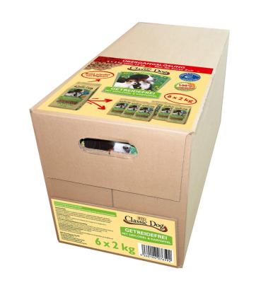 ARDEBO.de Classic Dog Geflügel & Kartoffel getreidefrei 6 x 2 kg