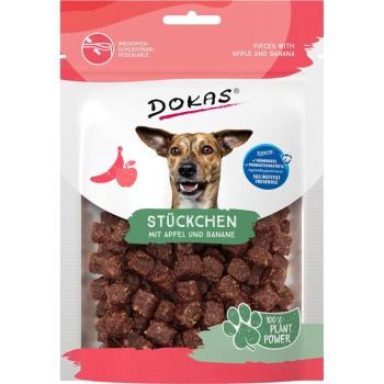 ARDEBO.de Dokas Dog Stückchen mit Apfel & Banane 105g