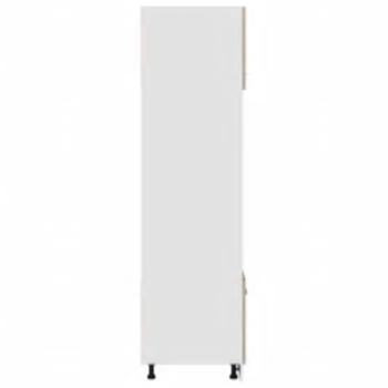 Mikrowellenumbauschrank Sonoma-Eiche 60x57x207 cm Holzwerkstoff