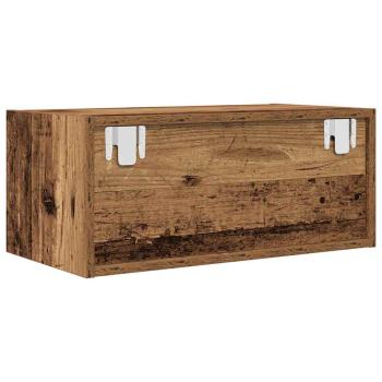 TV-Schränke 2 Stk. Altholz-Optik 60x31x25,5 cm Holzwerkstoff