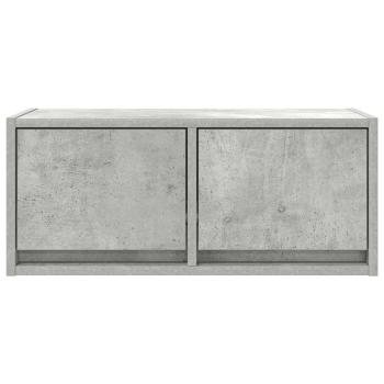 TV-Schrank Betongrau 60x31x25,5 cm Holzwerkstoff