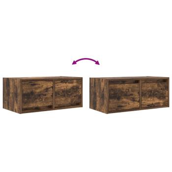 TV-Schrank Räuchereiche 60x31x25,5 cm Holzwerkstoff