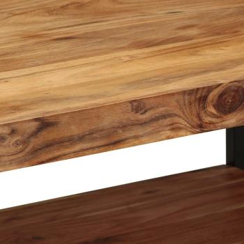 Couchtisch 90x50x38 cm Massivholz Akazie